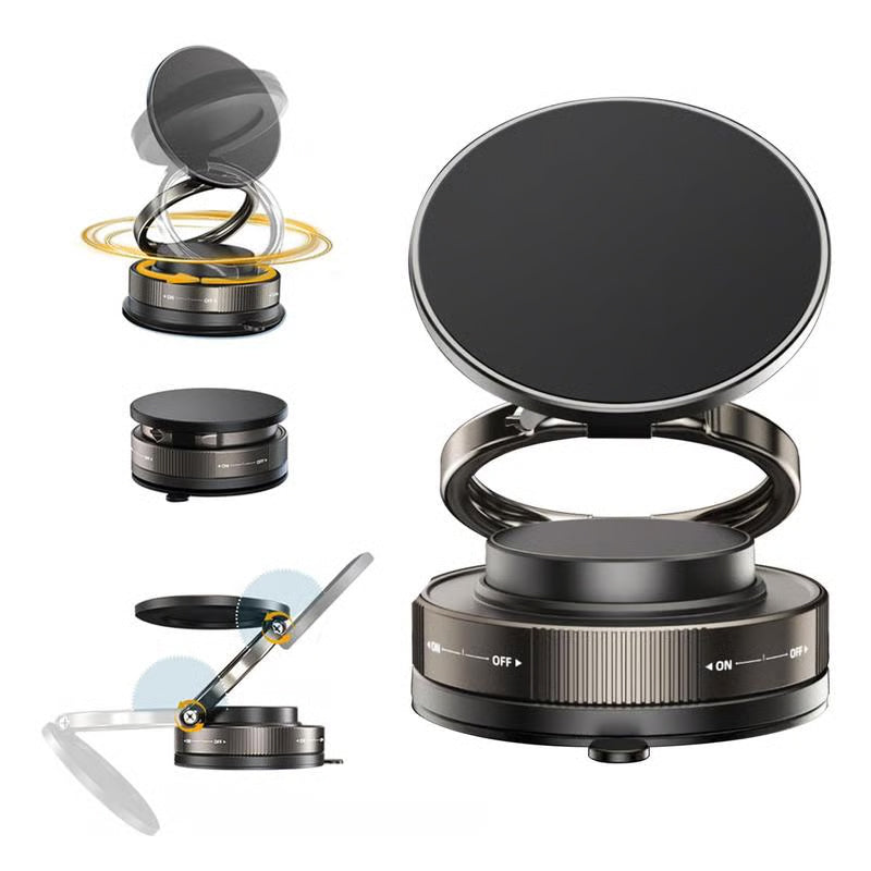 🔄360° justerbar magnetisk telefonholder📱🚗