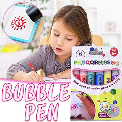 🎁🔮Magic Pen – Tegn i 3D med ett strek!🎄 Lag dine egne «Bubble Popcorn»-tegnepenner & Kjøp 2, få 1 gratis 🔥