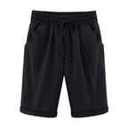 Elastisk midje, avslappet og komfortabel sommershorts