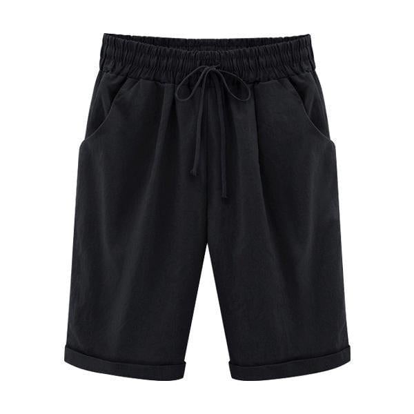 Elastisk midje, avslappet og komfortabel sommershorts