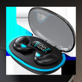 Mini Bluetooth-hodetelefoner med digitalt display og støyreduksjon