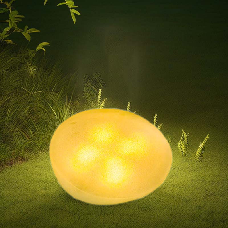 rullesteinslampe