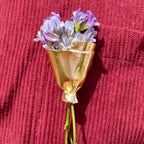Bærbar blomsterbukettklemme