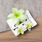 🌸 Elegant blomsterhårspenne - Morandi Bloom Series