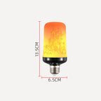 🔥 LED Flamme lyspære - Bring ild til rommet ditt uten varmen!