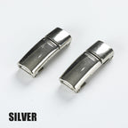 Magnetisk metallspenne for skolisser