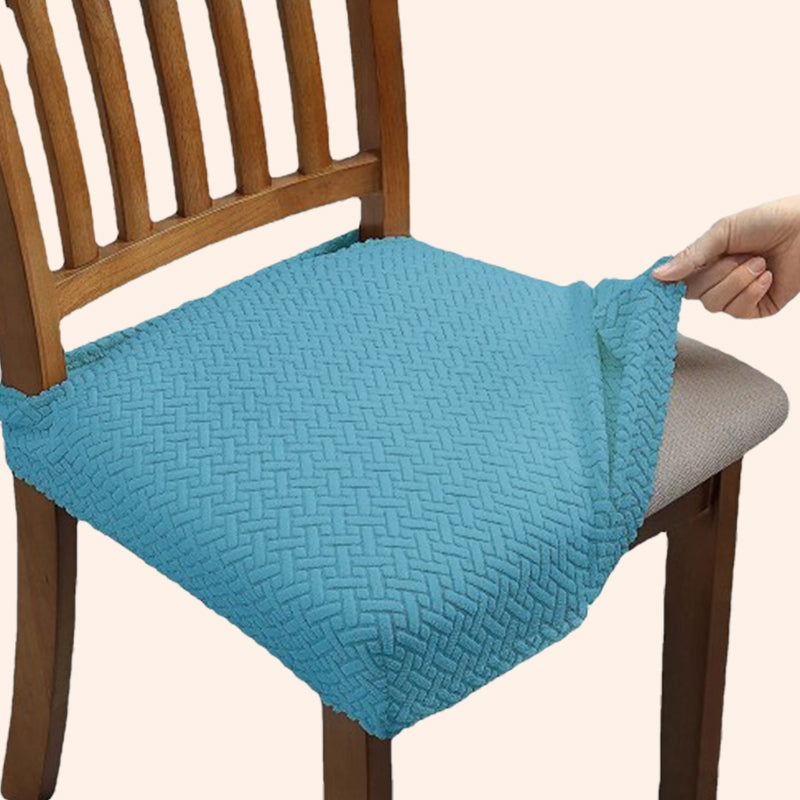 Stolsetetrekk i jacquard