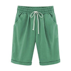 Elastisk midje, avslappet og komfortabel sommershorts