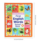 Engelsk lesebok/My First English Toy Sounds - 470+ ord, 21 temaer og morsomme ordspill! Perfekt språkleke for barn! 🇬🇧🔊