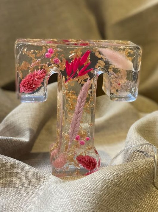 🌸 Blomstrete nattlys i harpiks