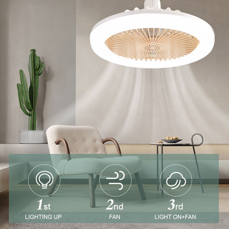 🎁 Hot Sale 50% OFF ⏳ 2-i-1 LED-viftelampe for aromaterapi