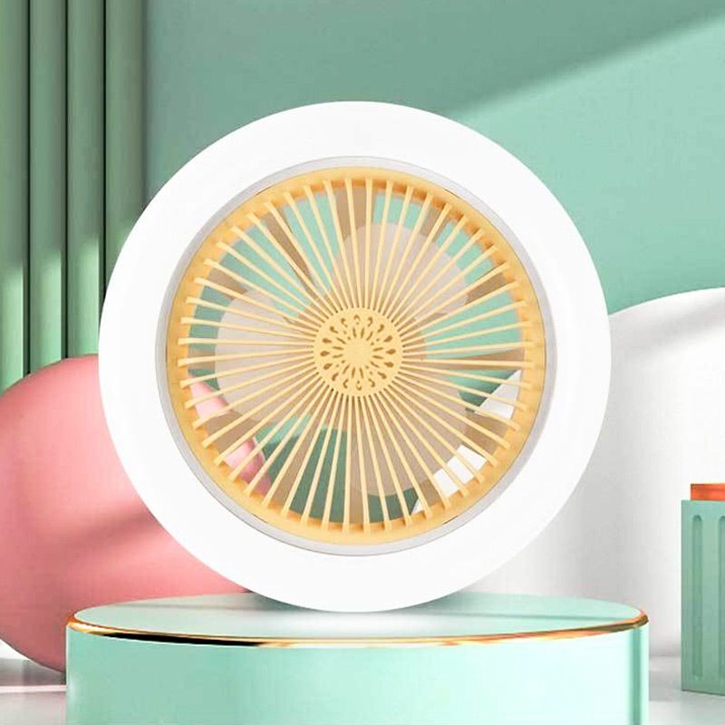 🎁 Hot Sale 50% OFF ⏳ 2-i-1 LED-viftelampe for aromaterapi