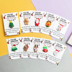 🎄Tidlig julesalg 49 % RABATT🔥🎁10 STK. liten lommejuleklem