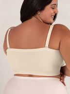 Vendbar stroppeløs bandeau-BH