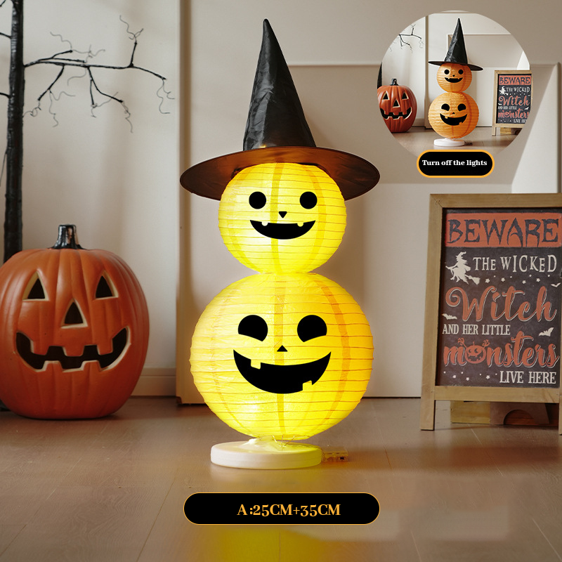 🎃Sammenleggbare, lysende stablede gresskar