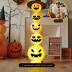 🎃Sammenleggbare, lysende stablede gresskar