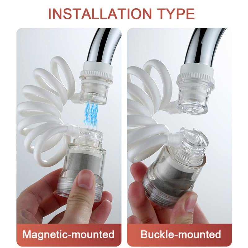 🎁Hot sale 49 % OFF⏳Universell utvidbar forlengelseskran med filter💦