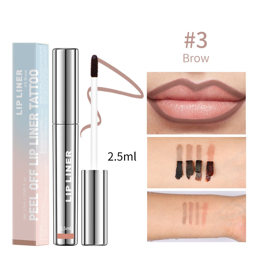 Riv av lipgloss lipliner