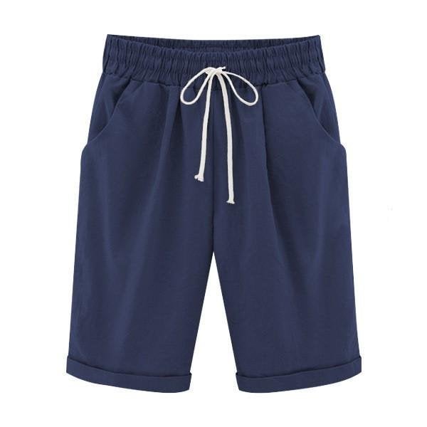 Elastisk midje, avslappet og komfortabel sommershorts
