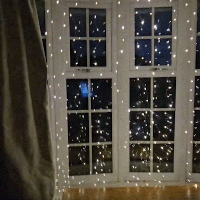 🎁Tidlig julesalg 49 % rabatt🎅LED-lyslenker, USB-drevet LED-lysgardin til gaveinnpakning