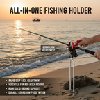 🔧 Ikke mer vingling, ikke mer glidning – stanga holder seg på plass helt til du er klar til å kjempe! 🎣💪