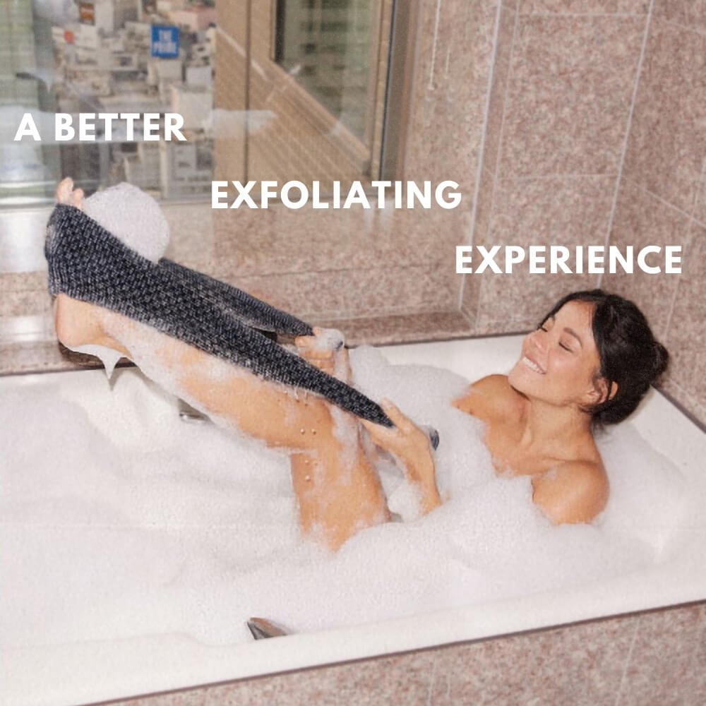 🎁Siste dag: Kjøp 1 få 2 gratis🔥🧼Eksfolierende antibakterielt dusjhåndkle🚿