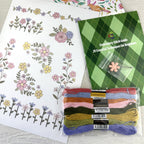 🌸Blomsterlinjer designet blomsterkantmønstre Broderimønstre – Stick & Stitch for nybegynnere