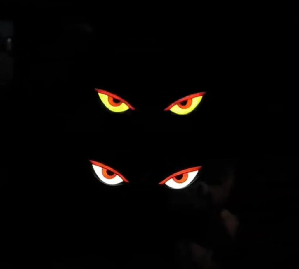 🔥Siste dag med 49 % rabatt – Solar Demon Eye LED-vinduslampe til bilen