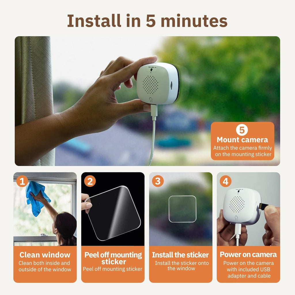 🎄🎥Intelligent WIFI-taleovervåkingskamera 🌙🚨（Gratis frakt）