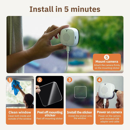 🎄🎥Intelligent WIFI-taleovervåkingskamera 🌙🚨（Gratis frakt）