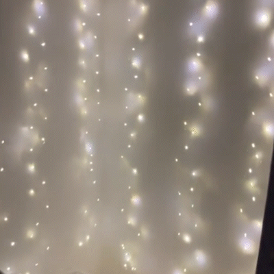 🎁Tidlig julesalg 49 % rabatt🎅LED-lyslenker, USB-drevet LED-lysgardin til gaveinnpakning