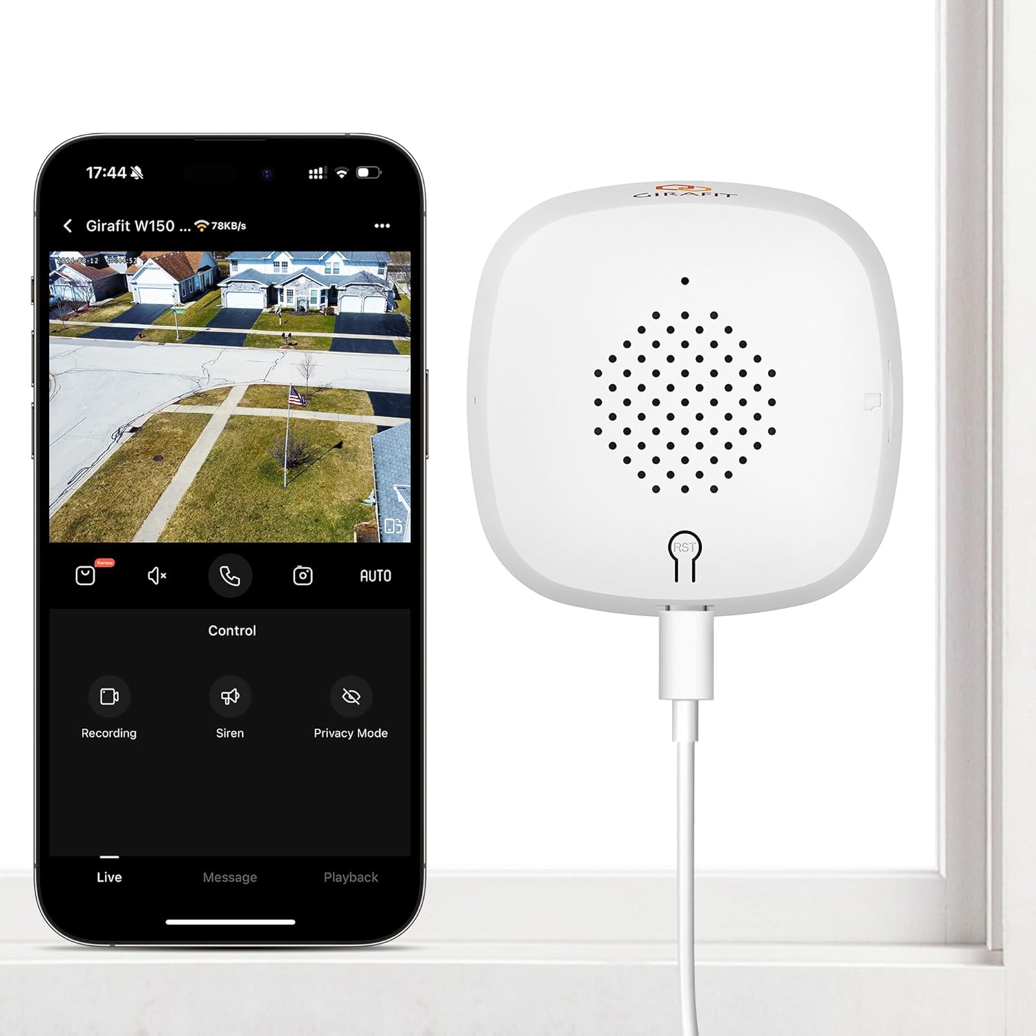 🎄🎥Intelligent WIFI-taleovervåkingskamera 🌙🚨（Gratis frakt）