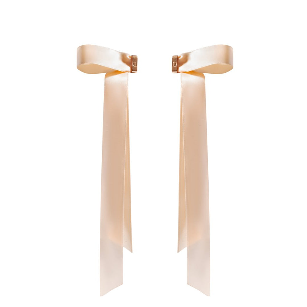 🎀 Magnetisk hårklemme med satengsløyfe – sikkert feste, elegant stil, ingen skader!✨💕