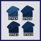 Herrejeans med høy midje og rett snitt