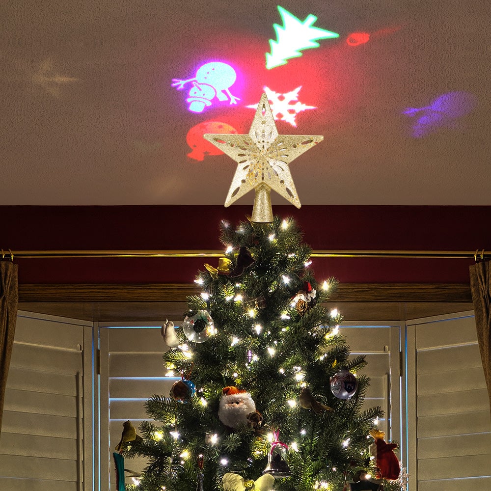 🎄Julen -49% rabatt🎅Lumestorm Pentagram projektorlampe