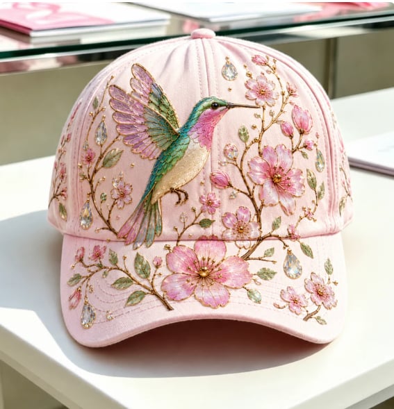 🔥Siste dag – 50 % rabatt 🌸🌿 Garden Morning Cap