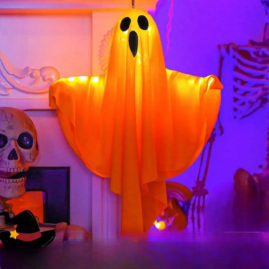 👻Lysende spøkelseslysekroner til halloween🎃