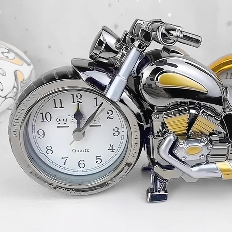 Kreativ Motorsykkelvekkerklokke