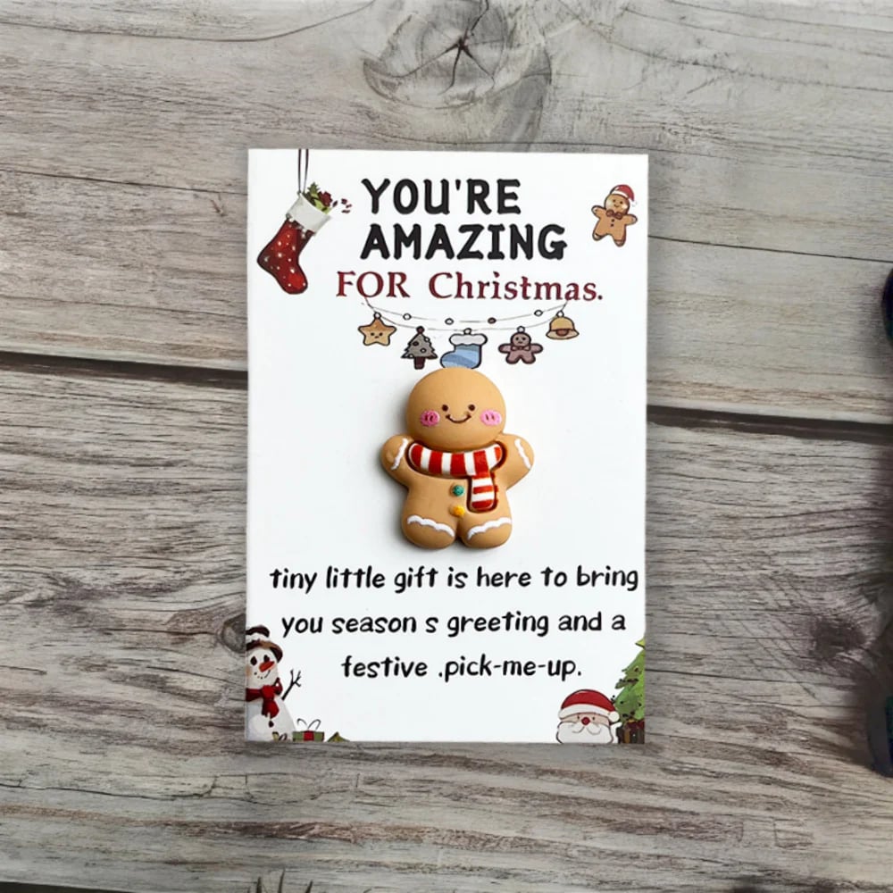 🎄Tidlig julesalg 49 % RABATT🔥🎁10 STK. liten lommejuleklem