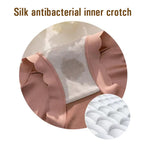 (🎁 2025 nyttår varmt salg 70% rabatt🎁) Pay1 Get 2 (3pack) Premium Satin Antibakteriell Ice Silk Fuktabsorberende truser
