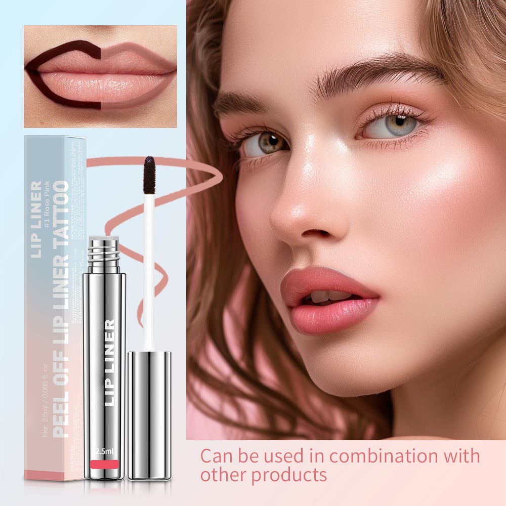 Riv av lipgloss lipliner