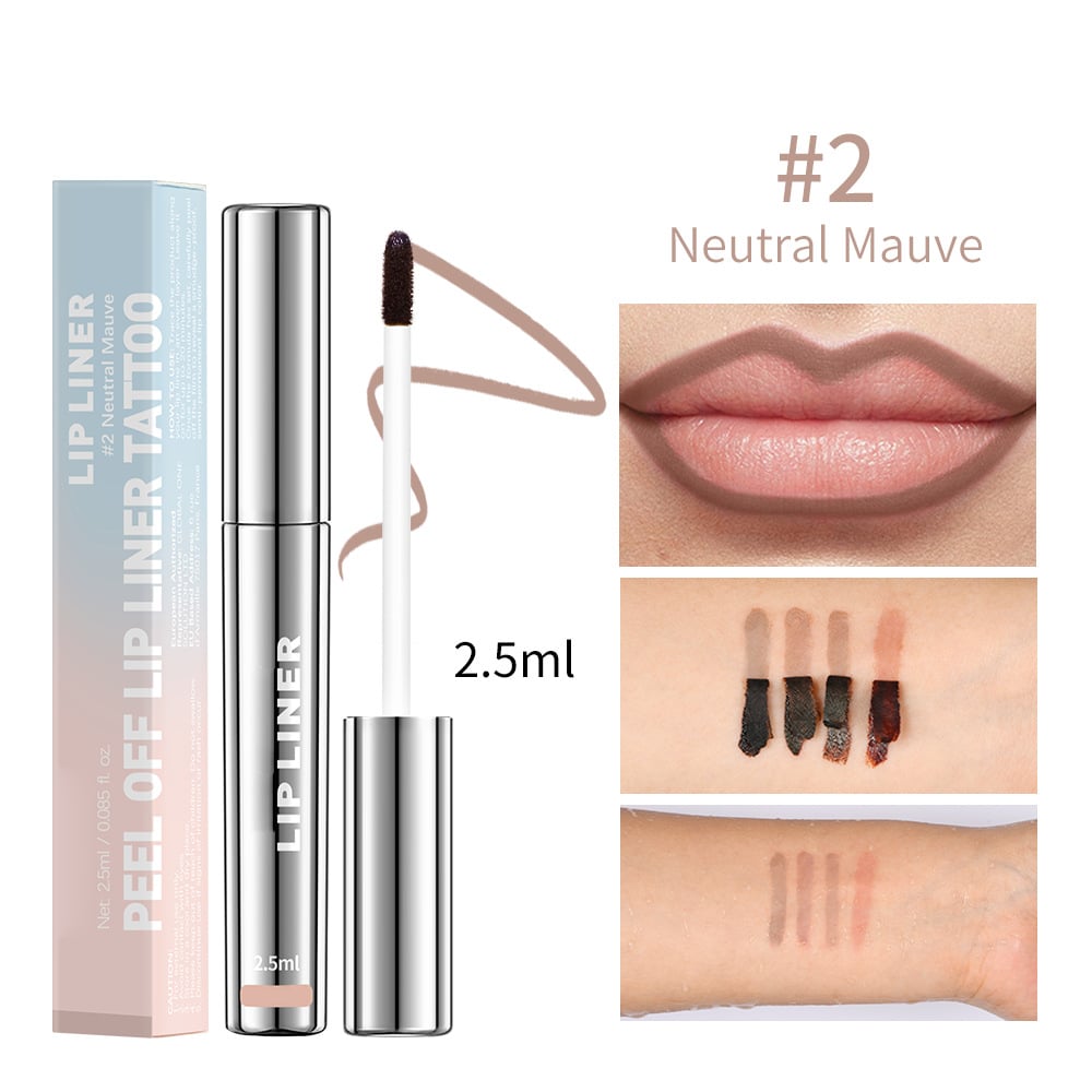 Riv av lipgloss lipliner