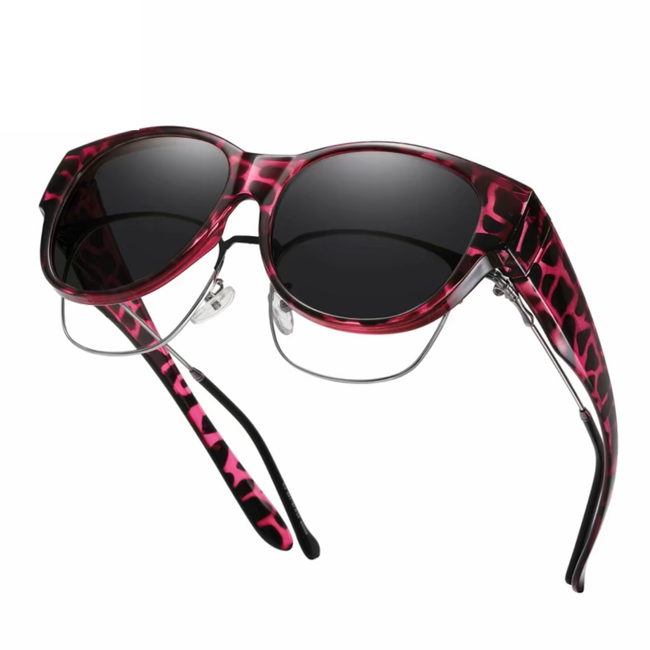 🔥🕶Nye oversized solbriller i «cat eye»-stil med polarisert glass og UV400-beskyttelse