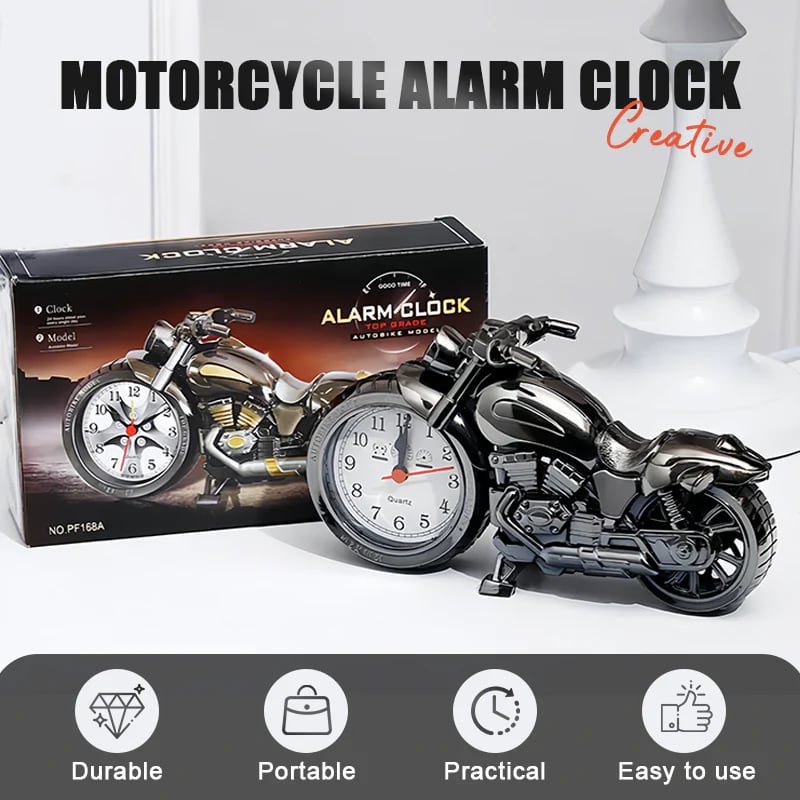 Kreativ Motorsykkelvekkerklokke