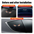 🔥Siste dag med 49 % rabatt – Solar Demon Eye LED-vinduslampe til bilen