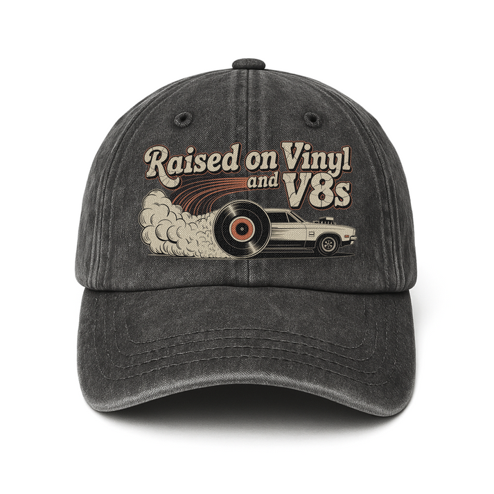 «Oppvokst med vinyl og V8-motorer» – The Gearhead Classic Cap