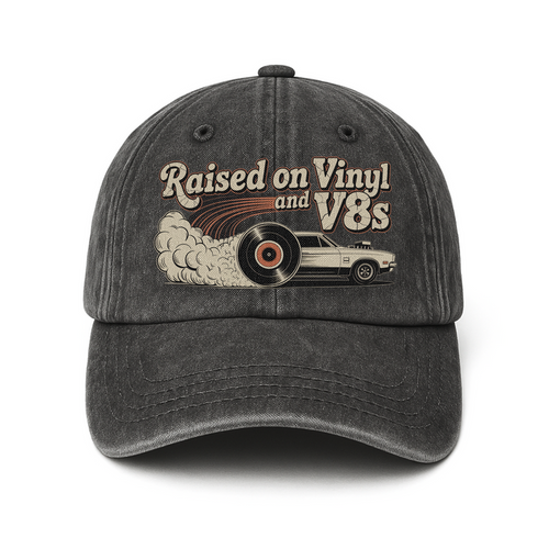 «Oppvokst med vinyl og V8-motorer» – The Gearhead Classic Cap