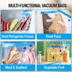 Sett med støvsugerposer til kjøkkenet