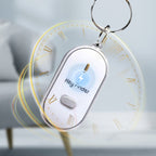 Nøkkelbrikke med fløytestyrt sensor og nøkkelfinner