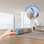 Nøkkelbrikke med fløytestyrt sensor og nøkkelfinner